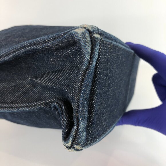 Burberry Blue Label Check Denim Tote - Picture 7 of 14